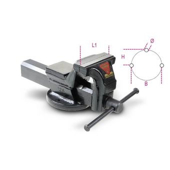 Schraubstock 1599F 125 mm