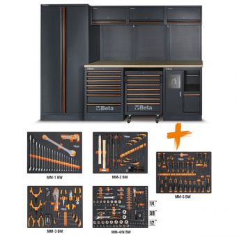 Werkstatteinrichtung 268-Teilig 
