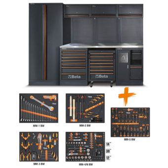 Werkstatteinrichtung 268-Teilig 