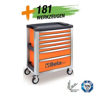 Werkzeugwagen 181,-teilig 
